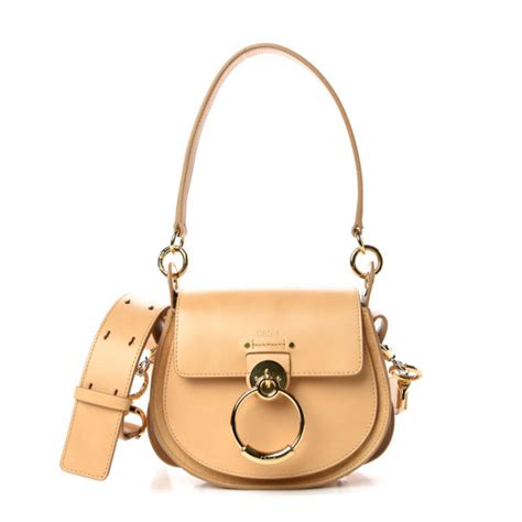 chloe tess bag bleached brown.